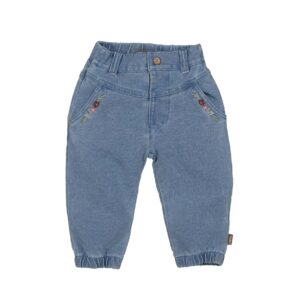 Pants embroidey jog denim